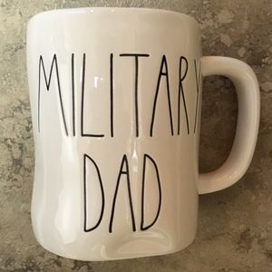 ☕️ NEW Rae Dunn Military Dad Coffee Tea Mug Cup